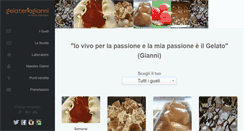 Desktop Screenshot of gelateriagianni.com